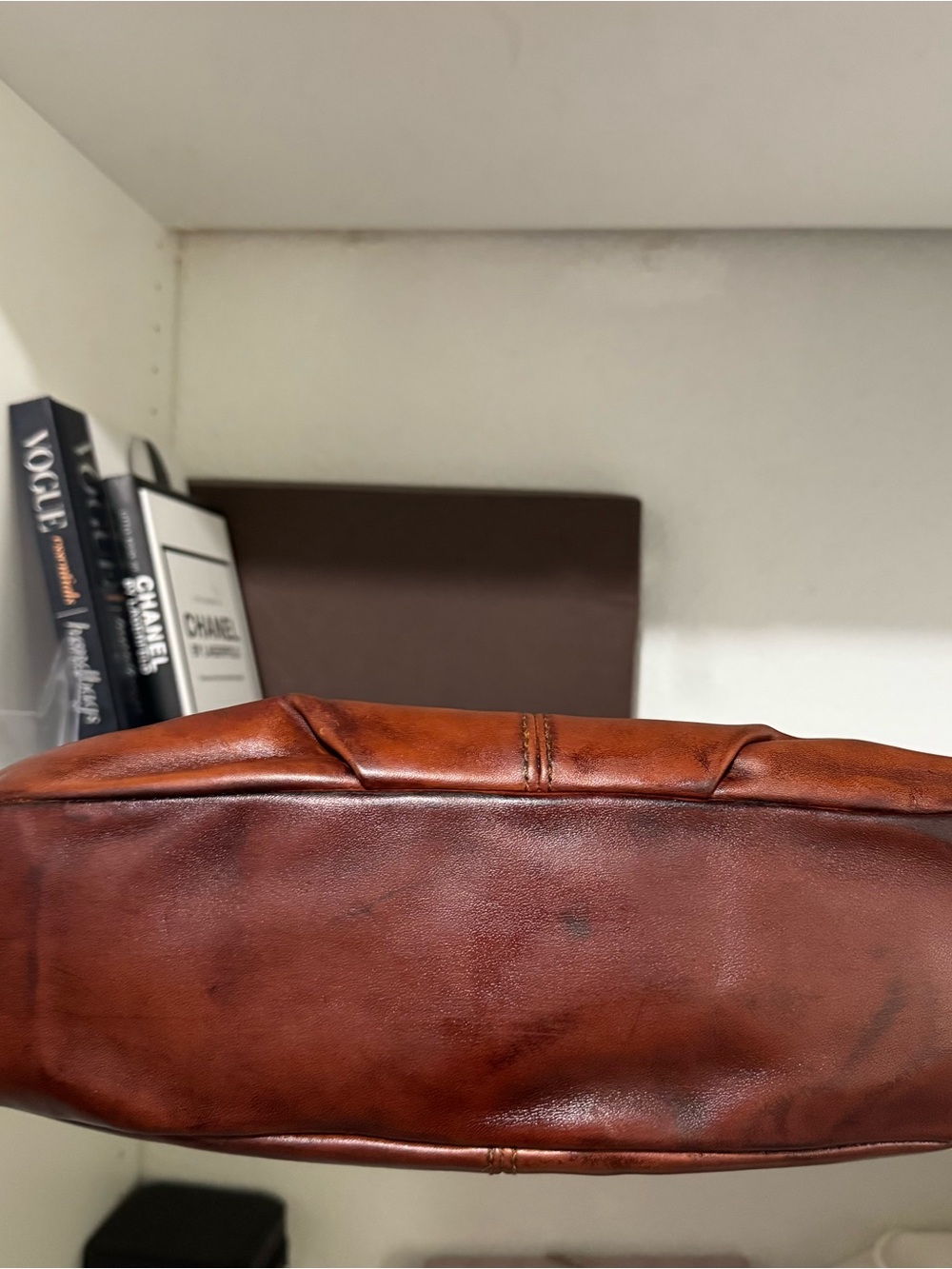 Coach Brown Leather Shoulder Bag - Picture 3 of 6
